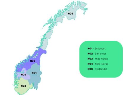 Prisområder for strøm