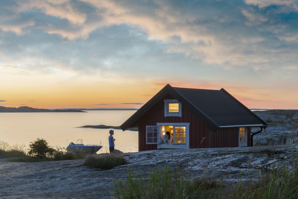 Hytte på Sørlandet