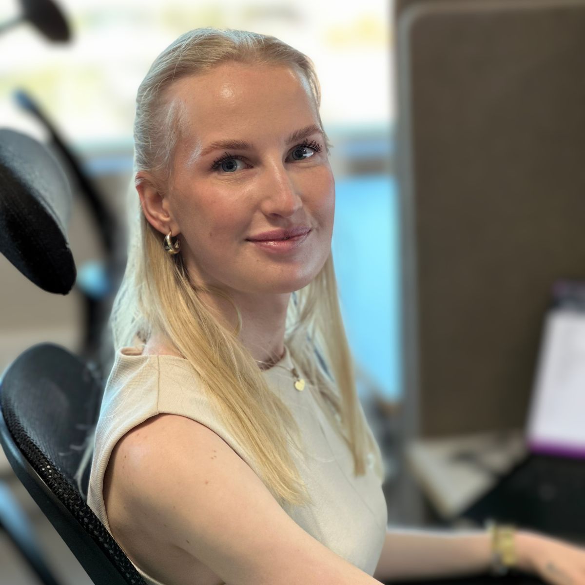 Silje kunderådgiver i Vibb