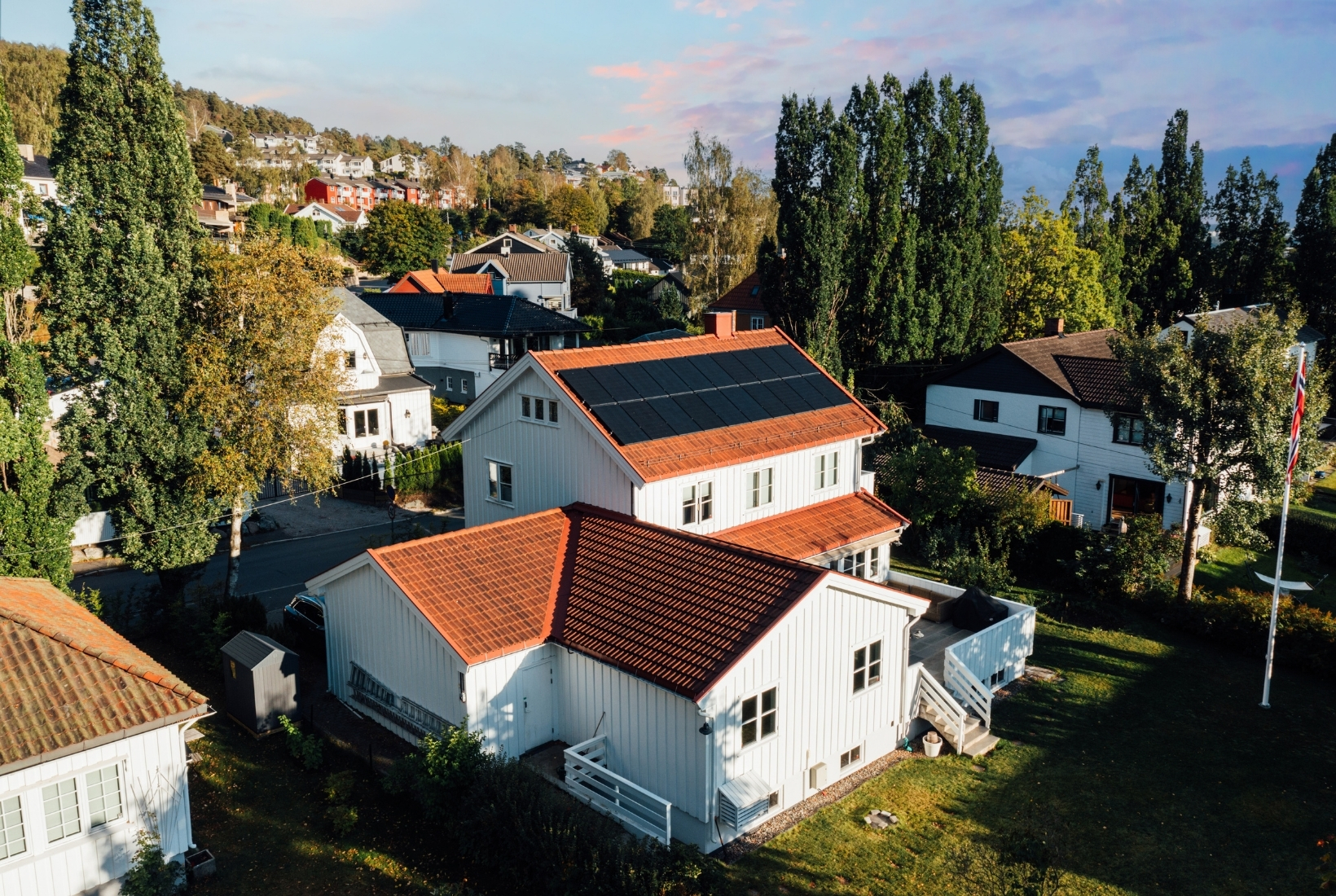 Solceller på taket